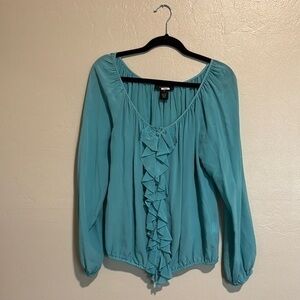 Karen Kane 100% Silk blouse